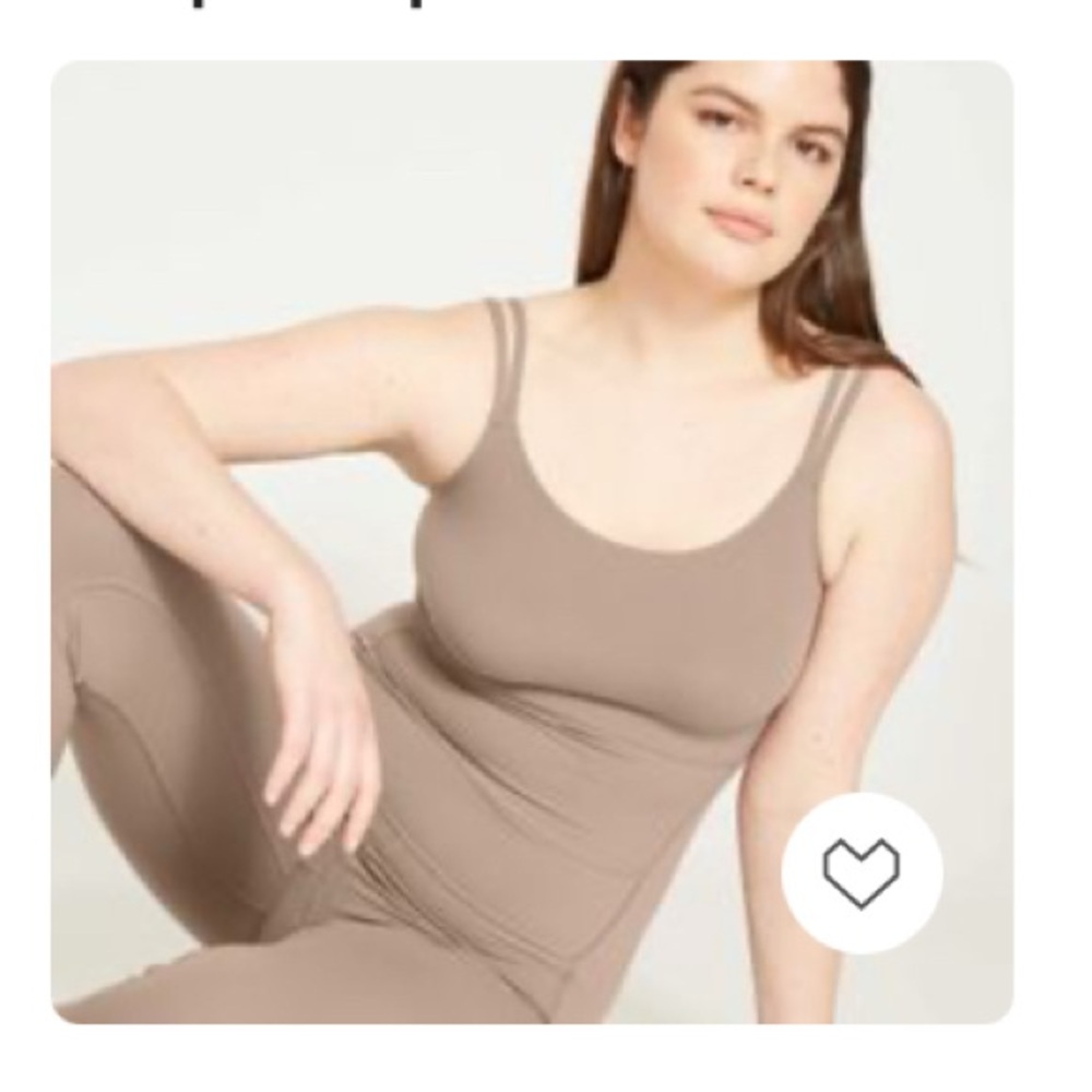 Universal Standard Next to Naked Bodysuit in Nutmeg (RARE COLOR) 🆕!